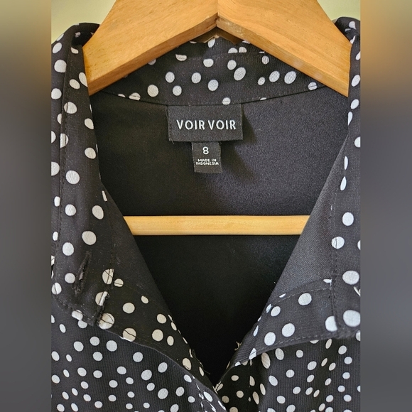 Voir Voir Polka-dot Midi Dress Size 8 - Picture 5 of 17